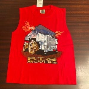 NWT Vintage Big Movers Sleeveless T-Shirt